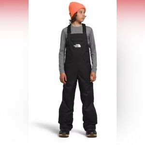 The North Face Black Snow Suit/Snow overalls (youth large)